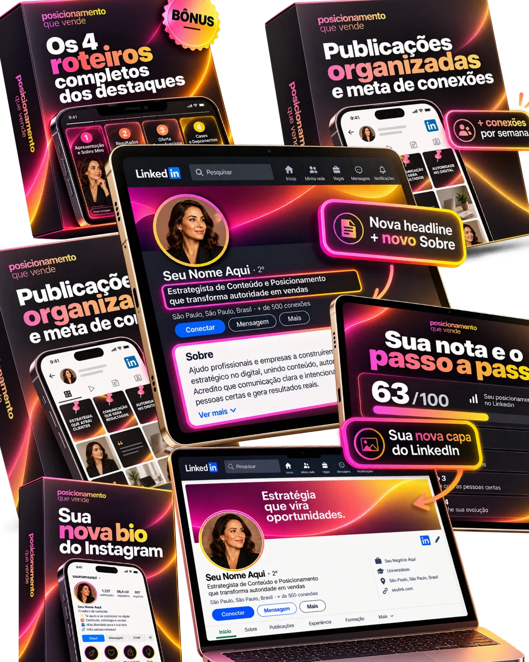 Todos os entregáveis do Posicionamento que Vende
