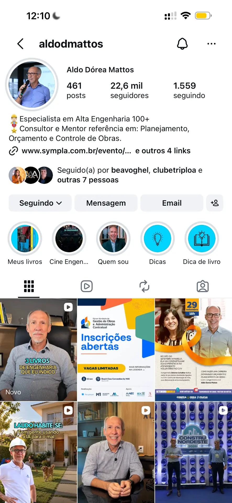 Perfil @aldodmattos